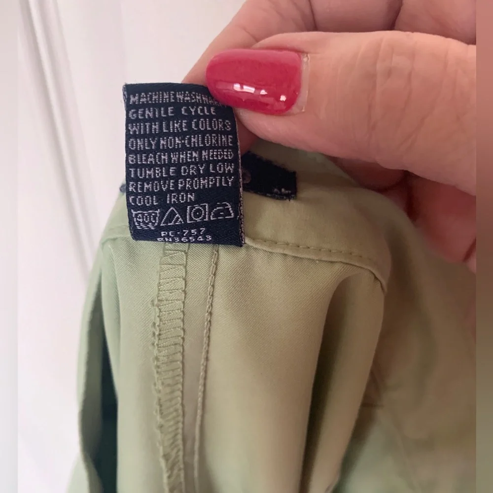 Izod Vintage Light Green Skort